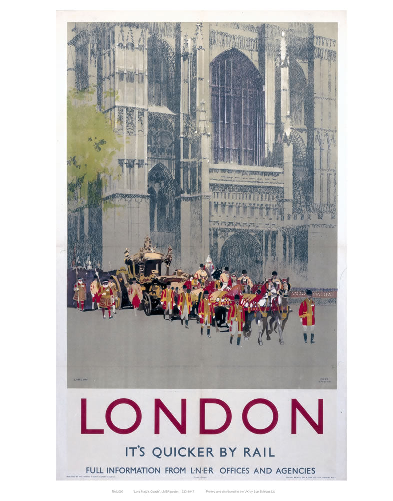 London Parade St Paul's 24" x 32" Matte Mounted Print