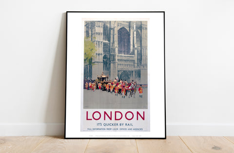 London Parade St Paul's - 11X14inch Premium Art Print