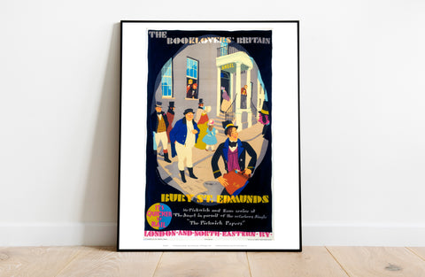 Bury St. Edmunds, The Booklover Britain - Premium Art Print