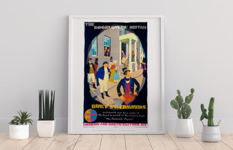 Bury St. Edmunds, The Booklover Britain - Premium Art Print