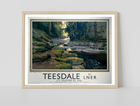 Teesdale Near Barnard Castle - 11X14inch Premium Art Print