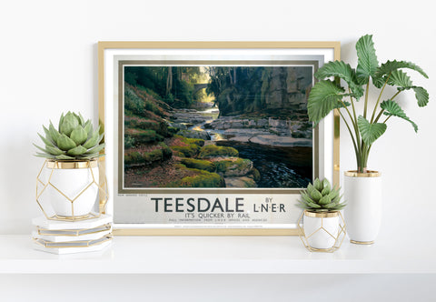 Teesdale Near Barnard Castle - 11X14inch Premium Art Print