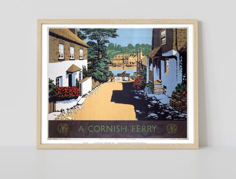 A Cornish Ferry - 11X14inch Premium Art Print