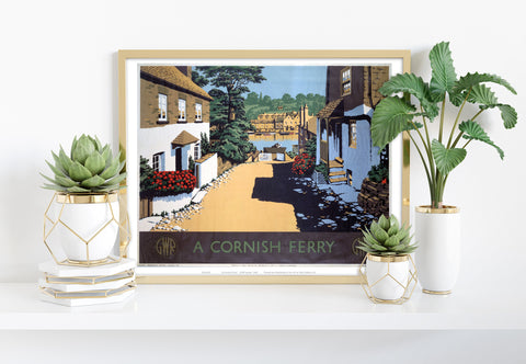 A Cornish Ferry - 11X14inch Premium Art Print