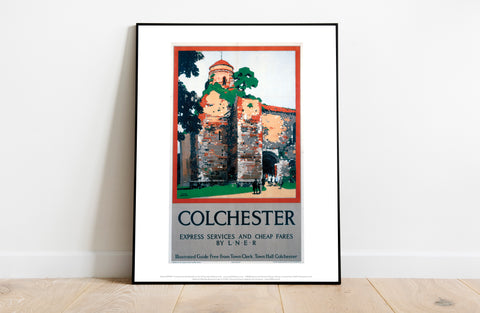 Colchester Castle - 11X14inch Premium Art Print