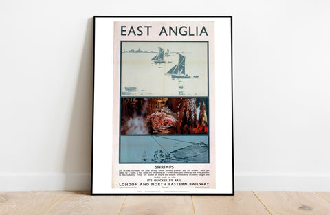 East Anglia - Shrimps - 11X14inch Premium Art Print