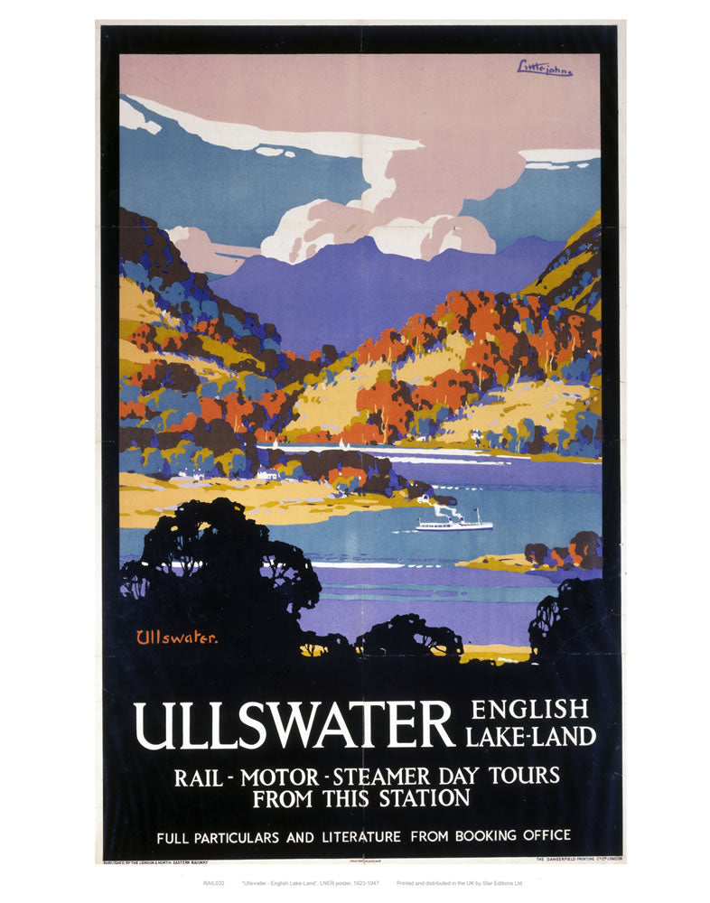Ullswater 24" x 32" Matte Mounted Print