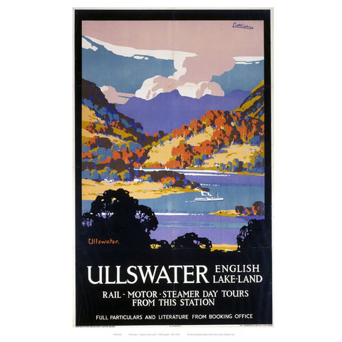 Ullswater 24" x 32" Matte Mounted Print