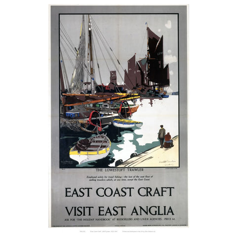 East Coast Craft 24" x 32" Matte Mounted Print