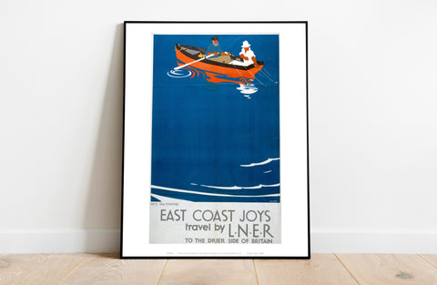 East Coast Joys No 5 Sea Fishing - 11X14inch Premium Art Print