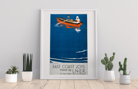 East Coast Joys No 5 Sea Fishing - 11X14inch Premium Art Print