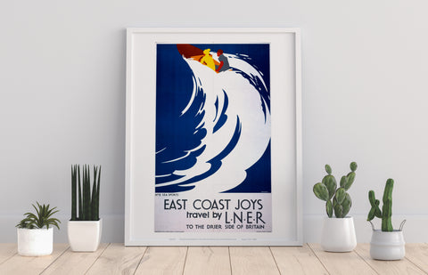 East Coast Joys No 6 Sea Sports - 11X14inch Premium Art Print