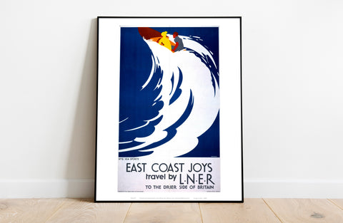 East Coast Joys No 6 Sea Sports - 11X14inch Premium Art Print