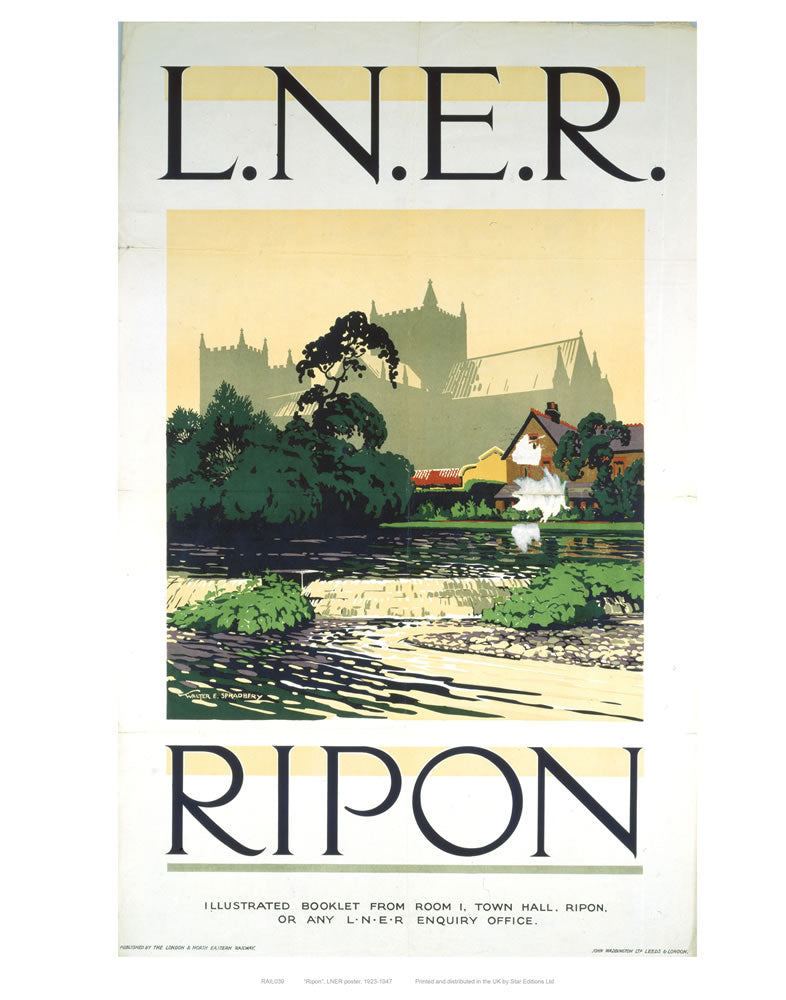Ripon 24" x 32" Matte Mounted Print