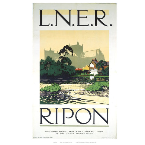 Ripon 24" x 32" Matte Mounted Print