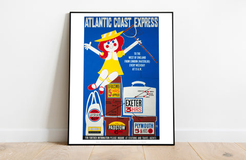 Atlantic Coast Express - 11X14inch Premium Art Print