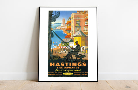 Hastings And St Leonards, Fine All Year Round - Art Print