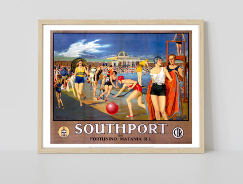 Southport - Swimming Pool - 11X14inch Premium Art Print