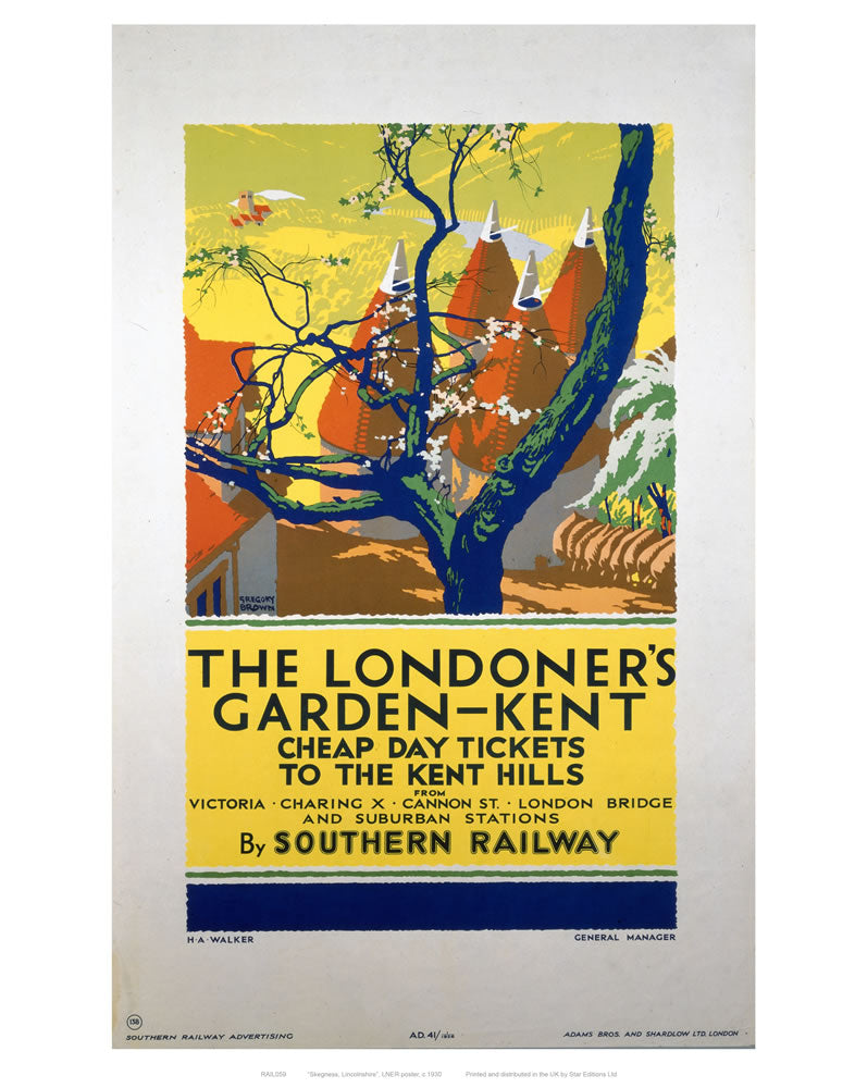 The Londoner's Garden 24" x 32" Matte Mounted Print