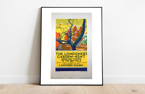 The Londoner's Garden, Kent - 11X14inch Premium Art Print