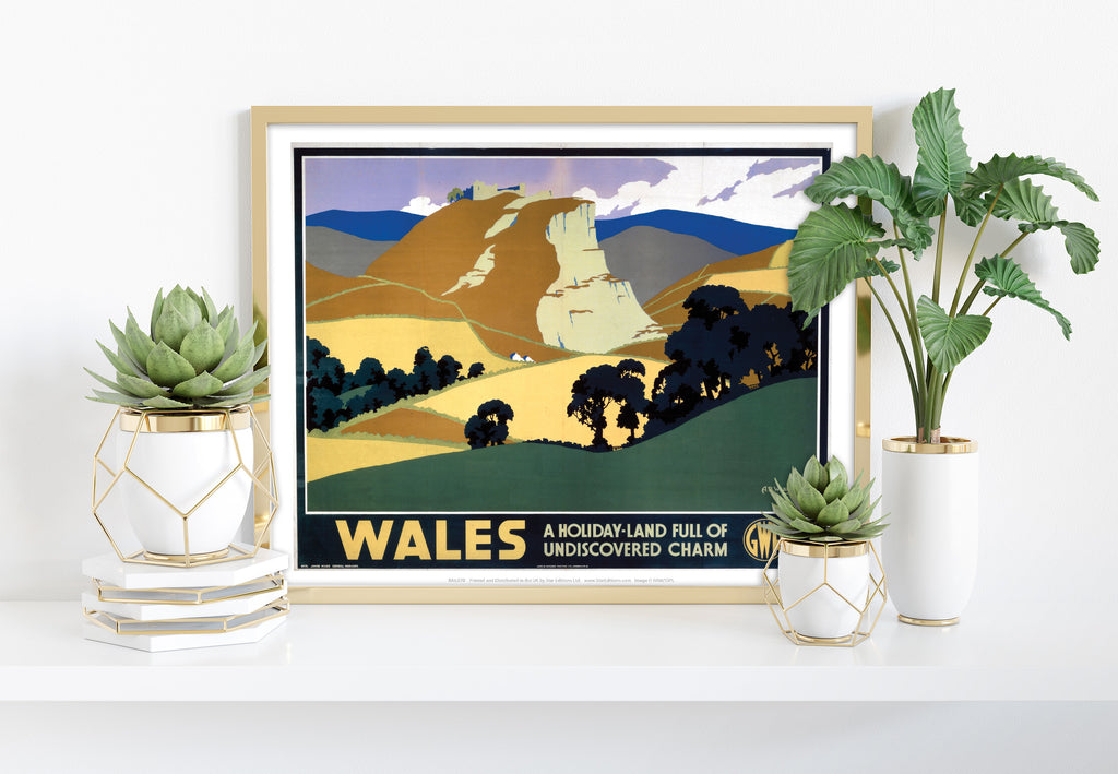 Wales, Undiscovered Charm - 11X14inch Premium Art Print