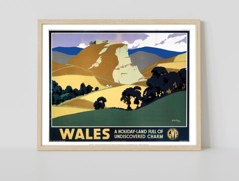 Wales, Undiscovered Charm - 11X14inch Premium Art Print