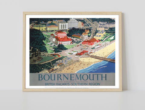 Bournemouth, Southern Region - 11X14inch Premium Art Print