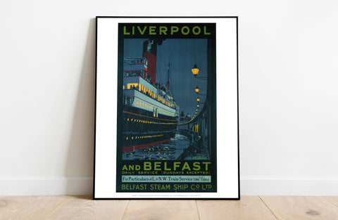 Liverpool And Belfast - 11X14inch Premium Art Print