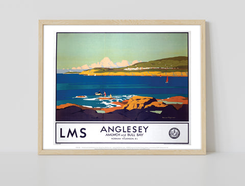 Anglesey - Amlwch And Bull Bay - 11X14inch Premium Art Print