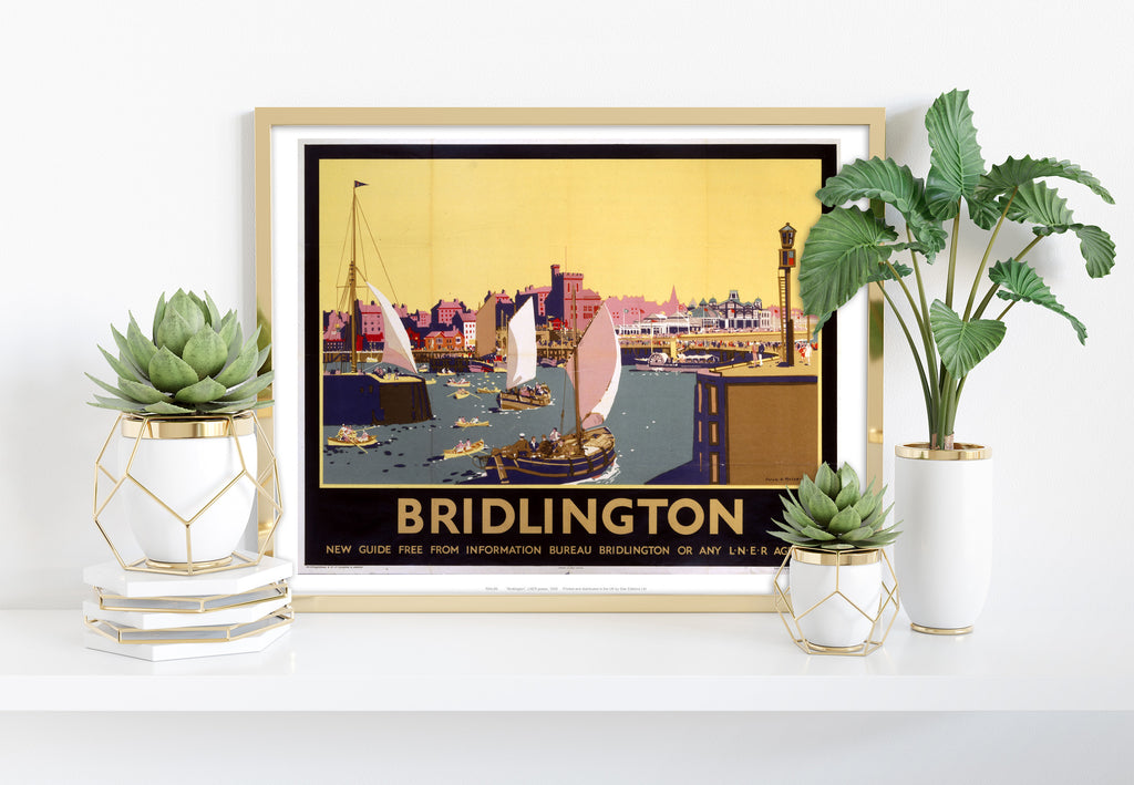 Bridlington Boats - 11X14inch Premium Art Print