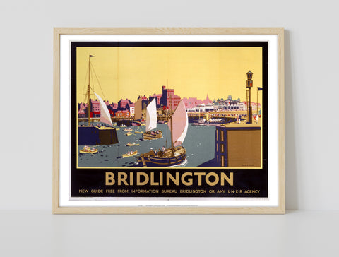 Bridlington Boats - 11X14inch Premium Art Print