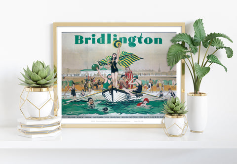 Bridlington - Boat - 11X14inch Premium Art Print