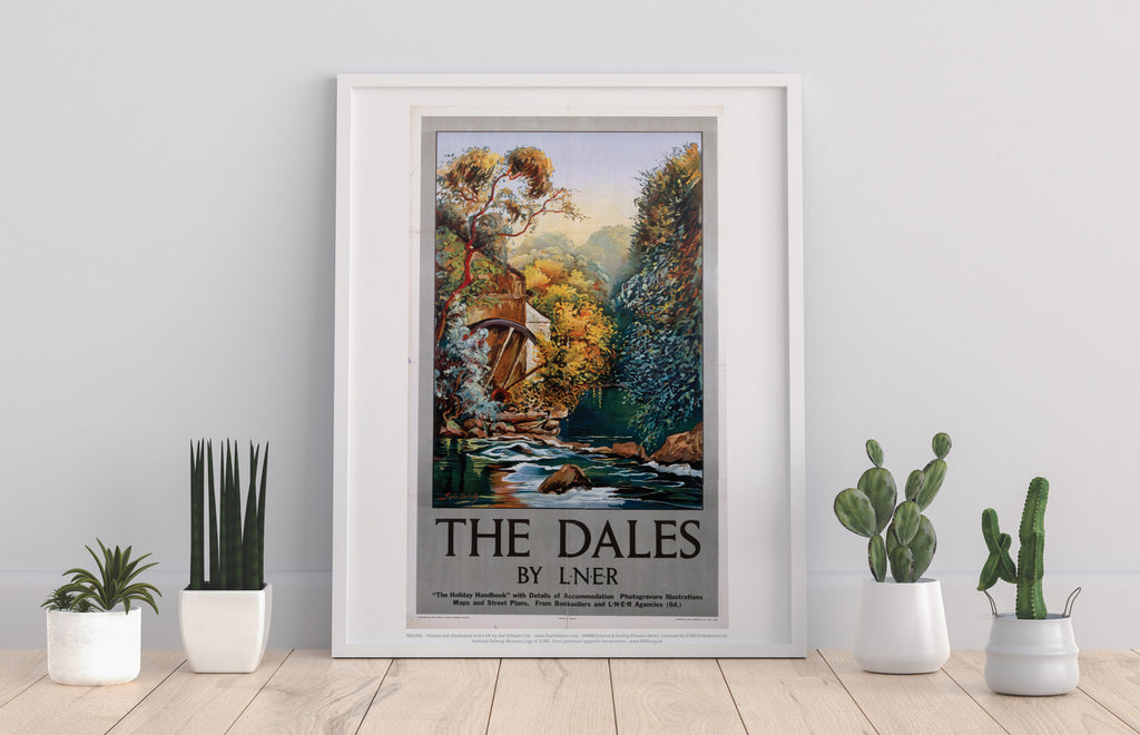 The Dales - Watermill - 11X14inch Premium Art Print