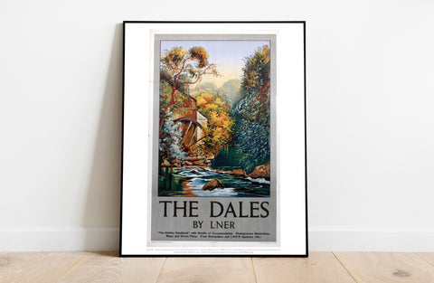 The Dales - Watermill - 11X14inch Premium Art Print