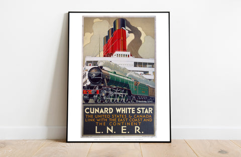 Cunard White Star - 11X14inch Premium Art Print