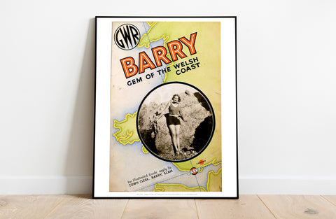 Barry - Gem Of Welsh Coast - 11X14inch Premium Art Print