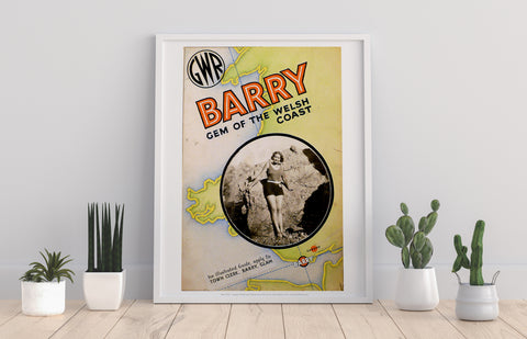 Barry - Gem Of Welsh Coast - 11X14inch Premium Art Print