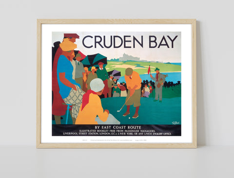 Cruden Bay Golf Putting, Scotland - 11X14inch Premium Art Print