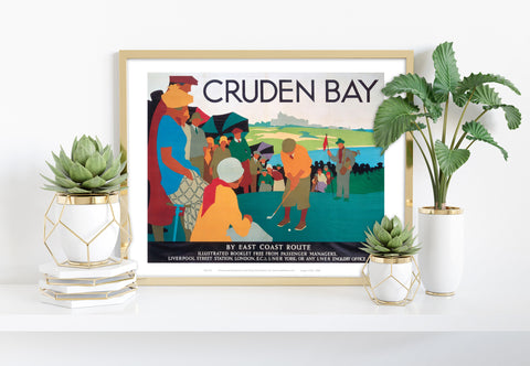 Cruden Bay Golf Putting, Scotland - 11X14inch Premium Art Print