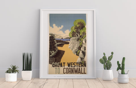 Great Western To Cornwall - 11X14inch Premium Art Print