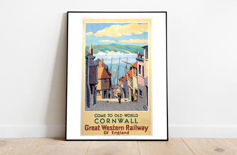 Old World Cornwall - 11X14inch Premium Art Print