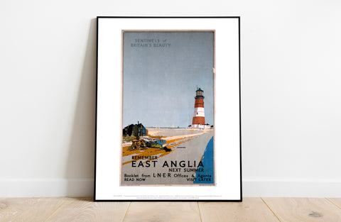 Remember East Anglia Next Summer - Orford Ness - Art Print