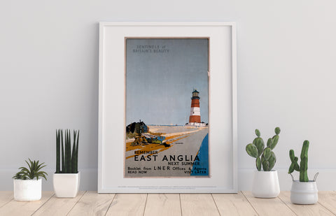 Remember East Anglia Next Summer - Orford Ness - Art Print