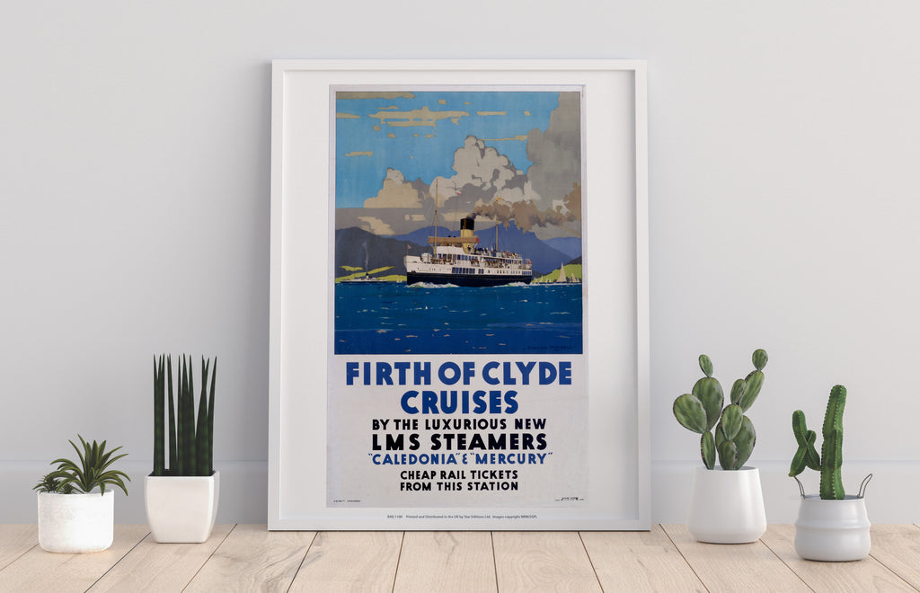 Firth Of Clyde Cruise's - 11X14inch Premium Art Print