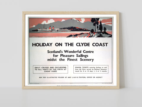 Holiday On The Clyde Coast - 11X14inch Premium Art Print