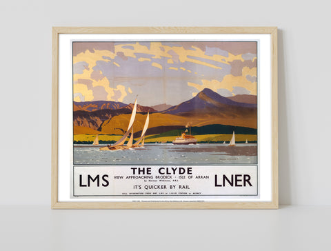 The Clyde - Brodick And Isle Of Arran Art Print