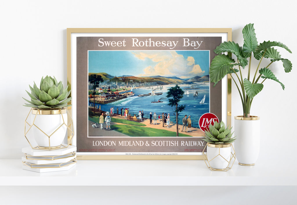 Sweet Rothesay Bay - 11X14inch Premium Art Print