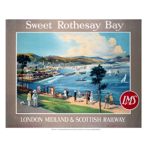 Rothesay Bay 24" x 32" Matte Mounted Print