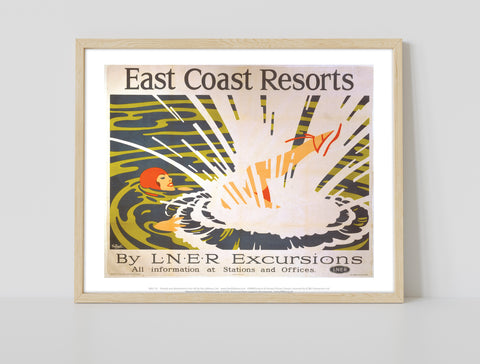 East Coast Resorts - 11X14inch Premium Art Print