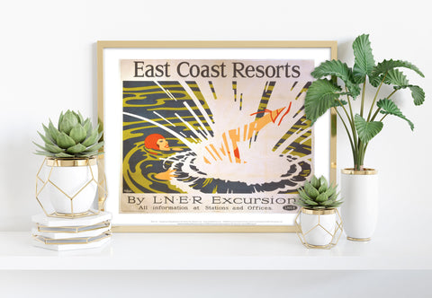 East Coast Resorts - 11X14inch Premium Art Print